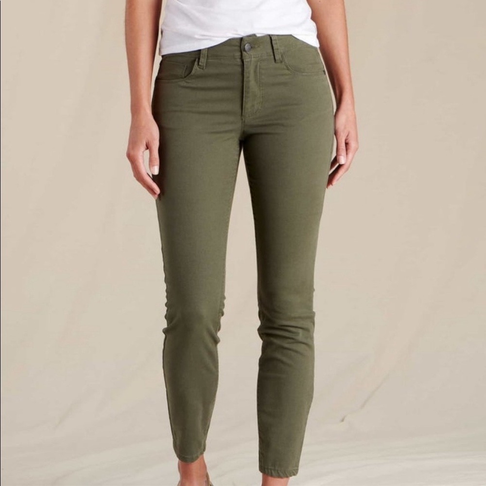 Pendleton Olive Green Skinny Pants Women’s Size 10 Petite